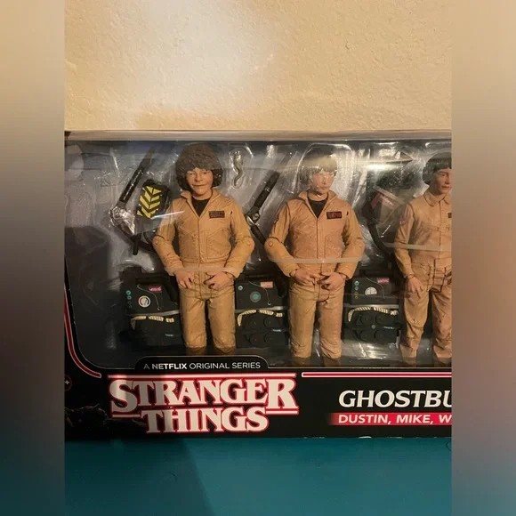 Stranger things ghostbusters McFarlane toys